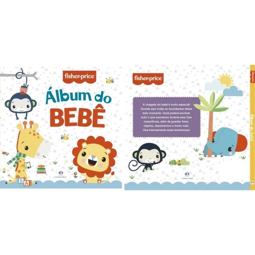 Álbum Do Bebê Fisher Price De Lígia Evangelista Capa Dura 1 Edição 2021 Ciranda Cultural - imagem 4
