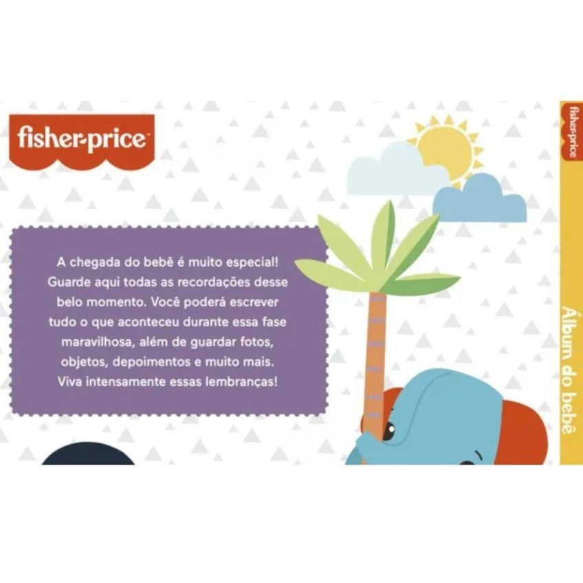 Álbum Do Bebê Fisher Price De Lígia Evangelista Capa Dura 1 Edição 2021 Ciranda Cultural - imagem 5