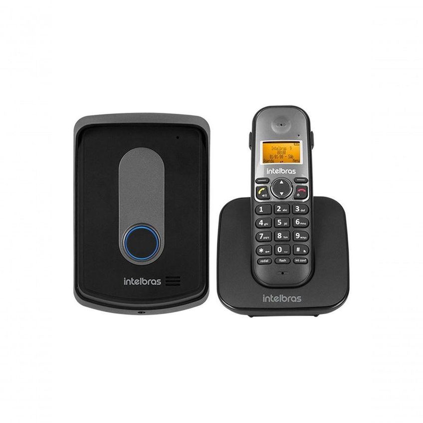 Interfone E Telefone Sem Fio Intelbras Tis 5010 4521102 Com Ramal Externo E Abertura De Até Dois - imagem 3