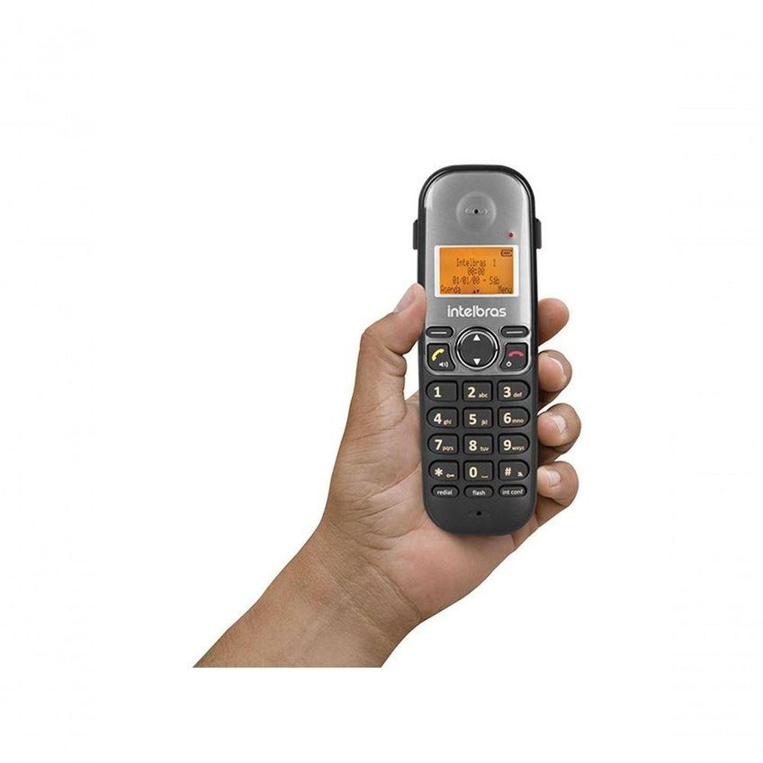 Interfone E Telefone Sem Fio Intelbras Tis 5010 4521102 Com Ramal Externo E Abertura De Até Dois - imagem 5