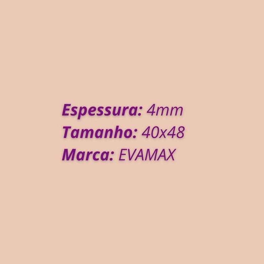 Eva Pele 4mm 40x48cm Em Eva Bege Pacote Com 5 Unidades Para Artesanato Evamax - imagem 4