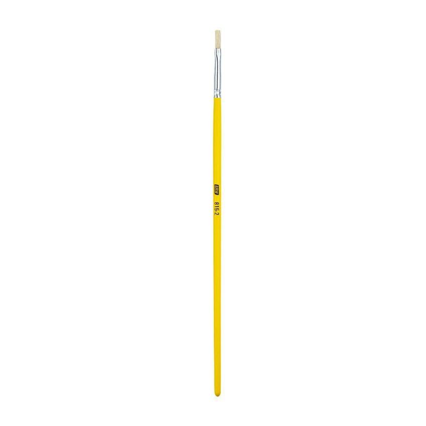 Kit De Pincéis Escolar Brw Com 6 Unidades Tamanhos 0 A 10 Para Pintura E Artes - imagem 3