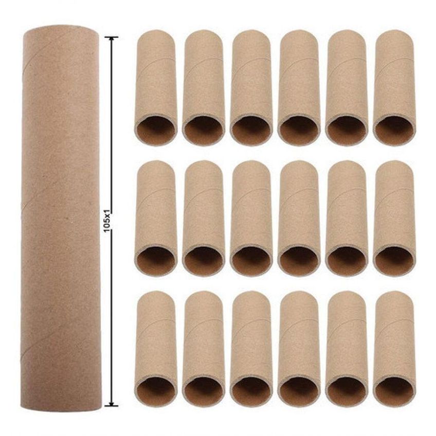 Tubete De Papelão 1 Polegada 105mm Para Etiquetas, Rótulos, Linhas, Filmes E Fitas 200 Unidades - imagem 3