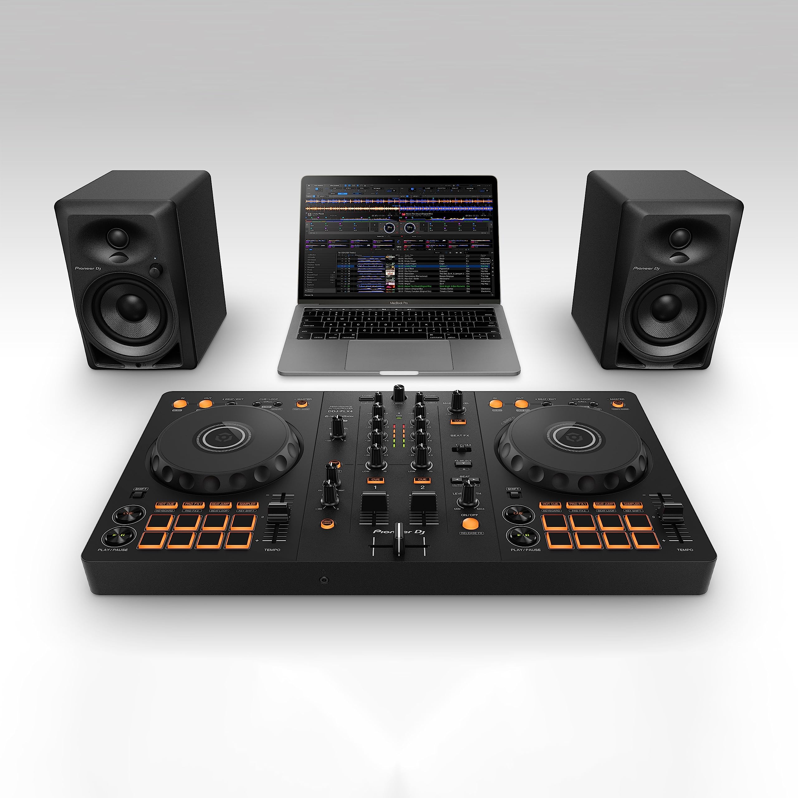Controlador De Dj Pioneer Dj Ddj-flx4 Caixa De Gravadores De 2