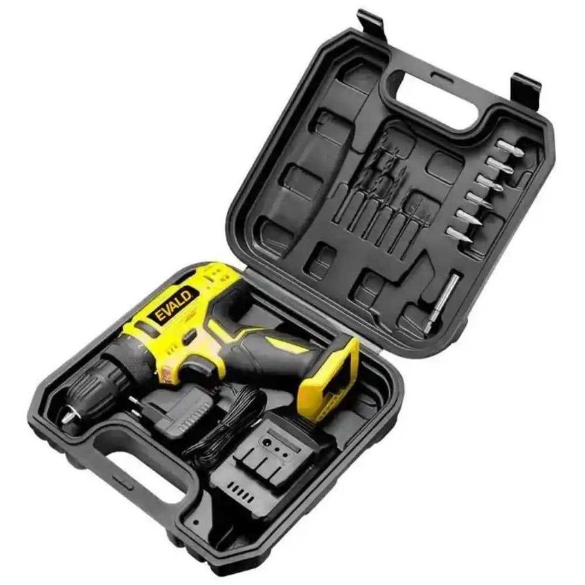 Compressor De Ar 2,5hp 43l 127v Com Parafusadeira 12v Bivolt Com Kit 13 Peças Tekna Evald - imagem 5