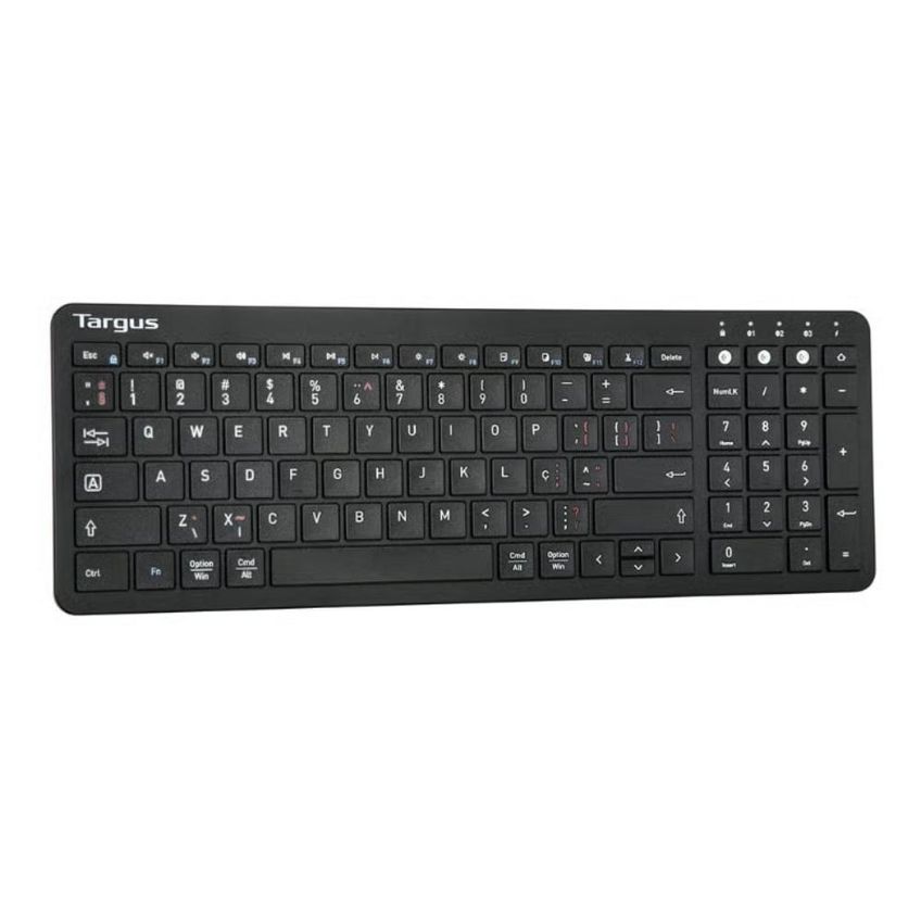 Teclado Sem Fio Targus Akb863 Antimicrobiano - Bluetooth - Abnt2 - Preto - imagem 3