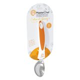 Colher de Sorvete MasterChef 19,5cm Aço Inox Laranja / Branco