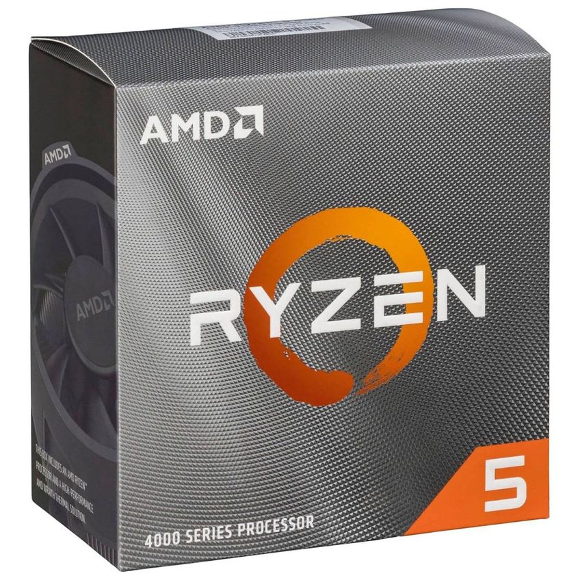 Processador Amd Ryzen 5 4500, 3.6ghz (4.1ghz Max Turbo), Socket Am4, Cache 11mb, Ddr4, Sem Vídeo - 100-100000644box - imagem 2