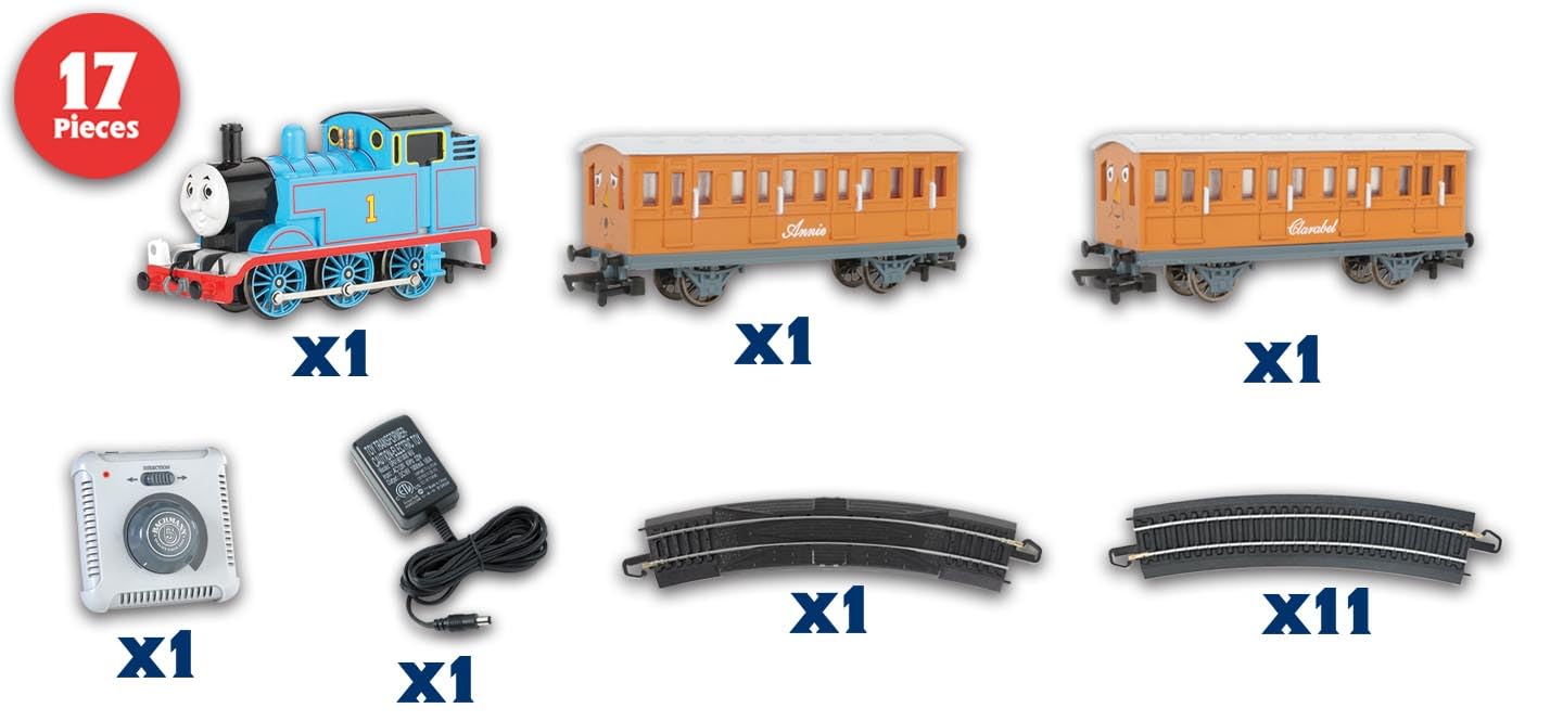 Conjunto De Trem Bachmann Thomas & Friends Escala Ho Elétrico