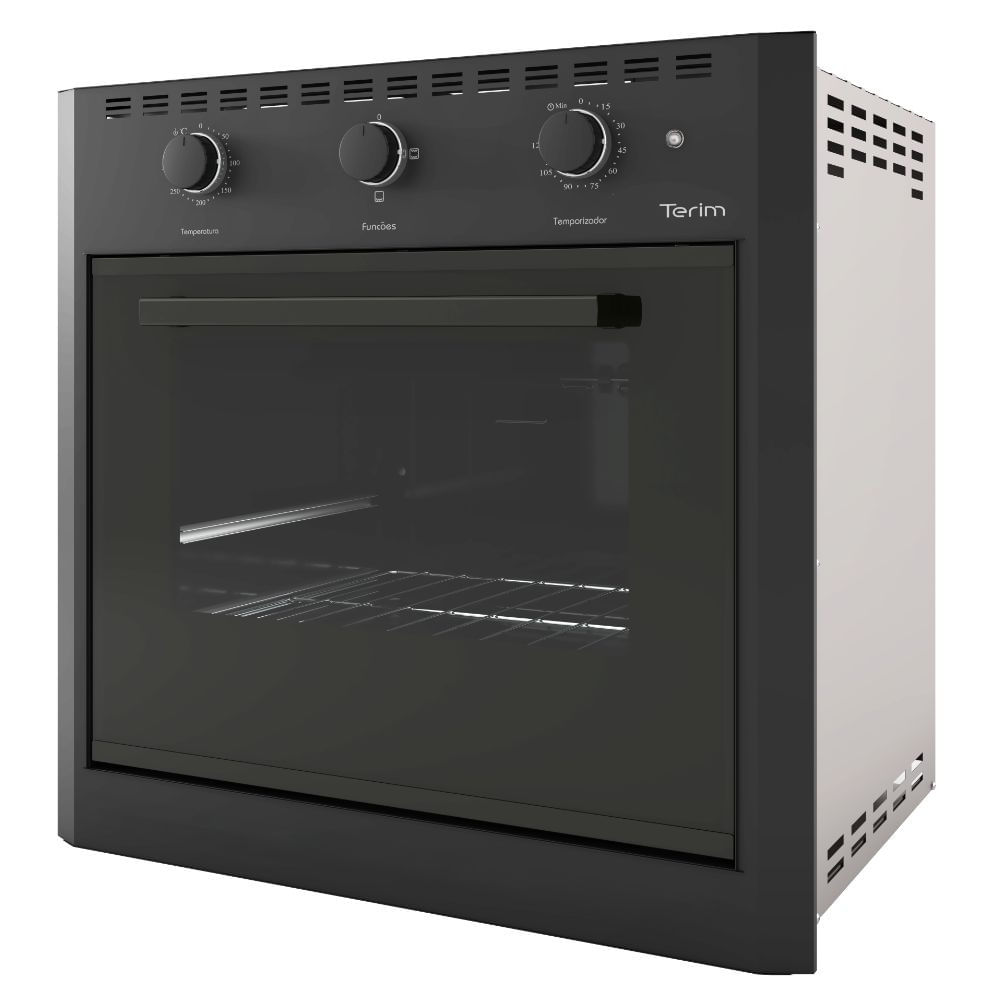 Forno 60l de Embutir Terim Preto - Elétrico - E60 - 220v