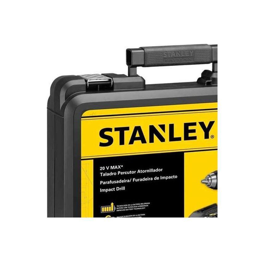 Parafusadeira Furadeira Stanley Scd712d2k-br 20 V Max 2 Ah Bivolt Mandril 1/2 13 Mm Com Luz Led E - imagem 3