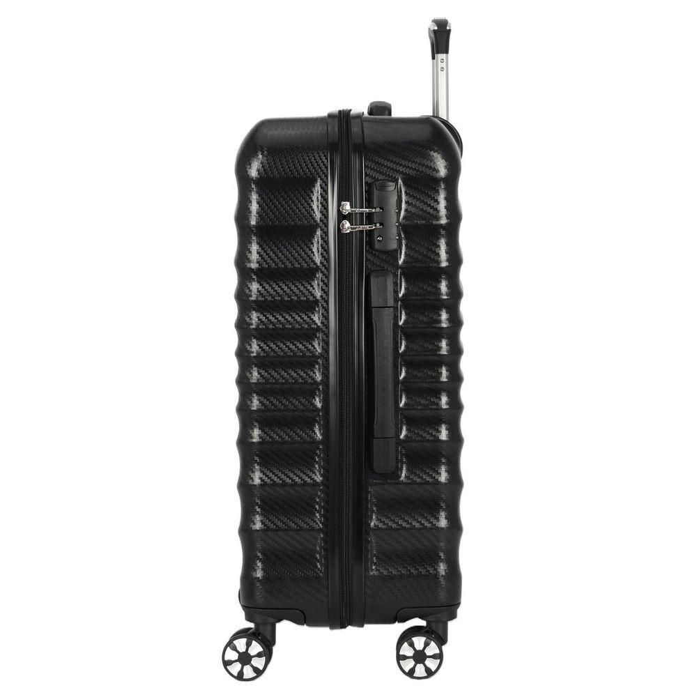 Encontraproduto.com.br - Mala Bordo 10kg De Mão Viagem Expansiva Policarbonato Rodas Duplas 360 - Colorado - Polo King Preto
