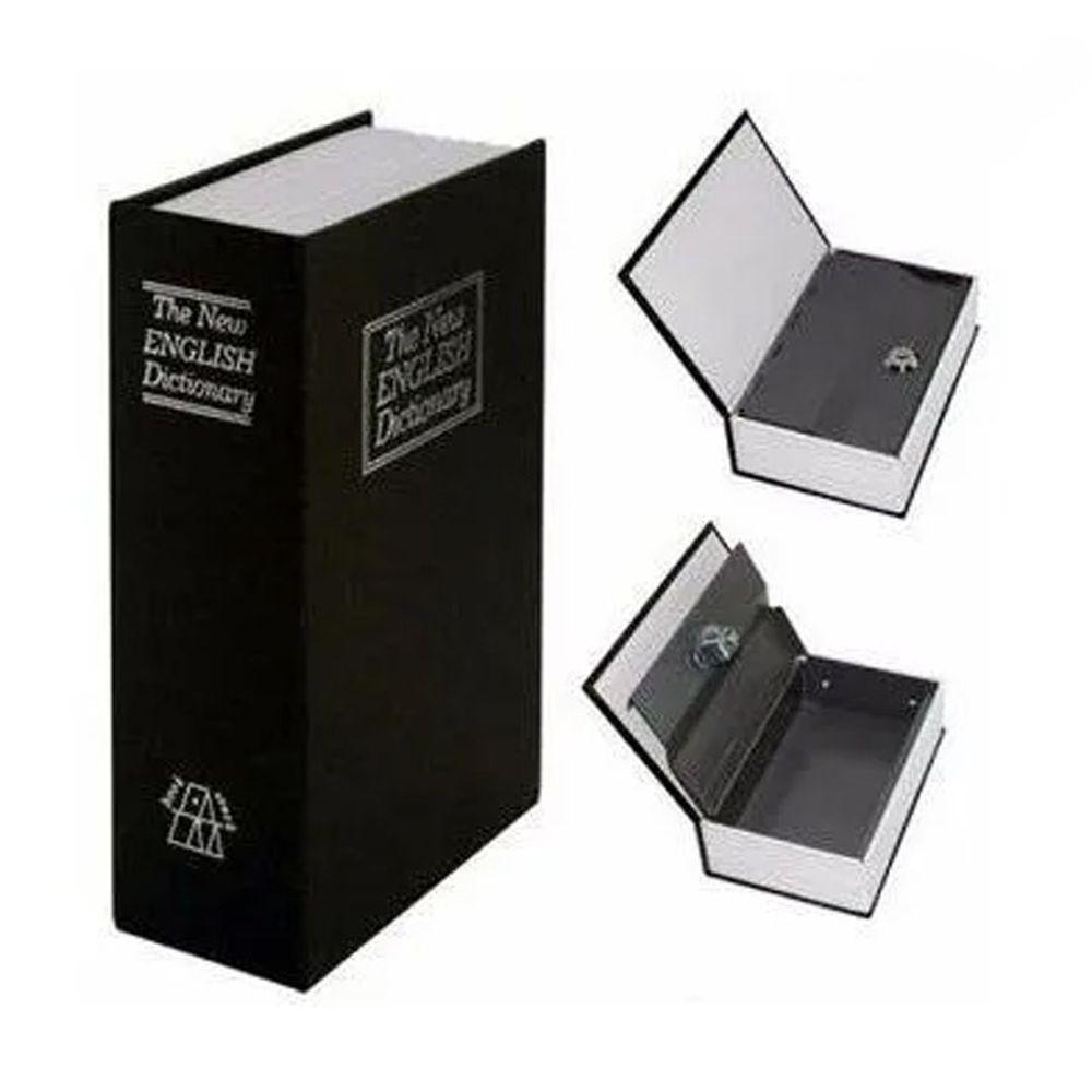 Encontraproduto.com.br - Cofre Livro Dicionário Inglês - Cofre Camuflado Para Dinheiro E Objetos De Valor