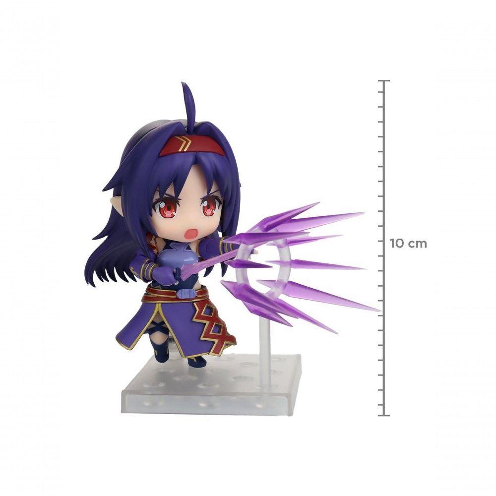 Action Figure Yuuki Nendoroid Articulada Com Base, Asas E Espada Pvc Good Smile Company
