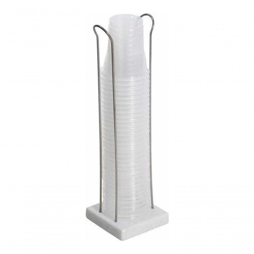 Dispenser De Mesa A33 Para Copo De Chopp 300ml Em Granito E Aço Inox Transparente Higipack