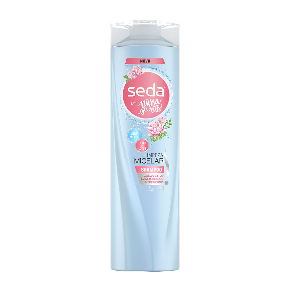 Shampoo Seda Limpeza Micelar Flor de Lótus sem Sal 325ml Menor preço em Shampoo Seda Limpeza Micelar Flor de Lótus sem Sal 325ml