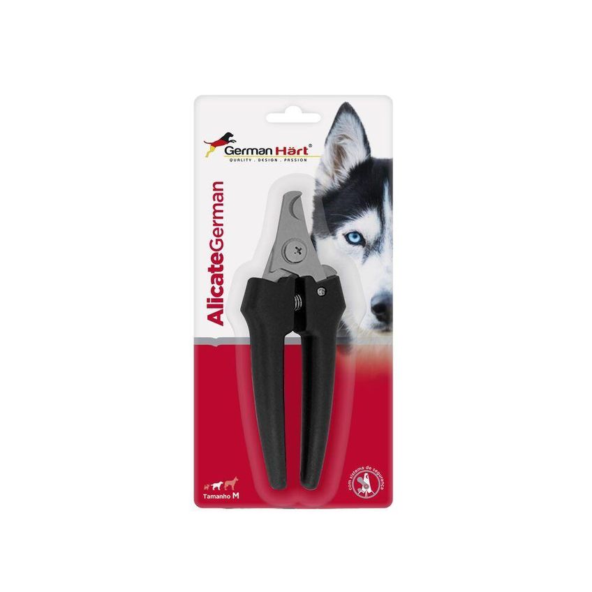 Alicate De Unha Para Animais Germanhart M Em Aço Com Cabo Vinílico Para Cães E Gatos 1 Unidade - imagem 3