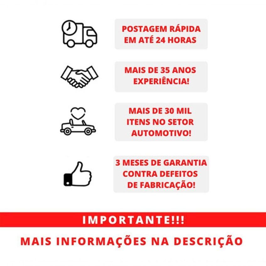 Cilindro De Ignição Para Coluna De Direção Valeo Com Chave Corsa G2 2002 A 2012 Universal - imagem 3