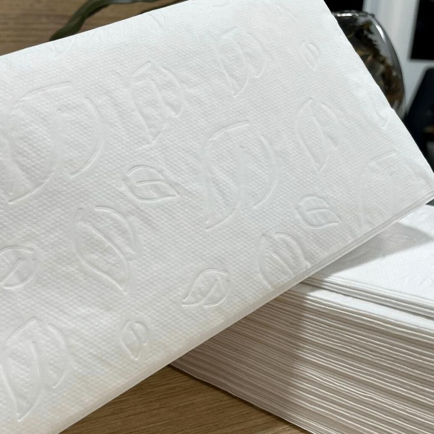 Papel Toalha Interfolha Ipel Indaial 100% Celulose 22,5x 21cm Folha Dupla Caixa Com 2.000 Folhas - imagem 3