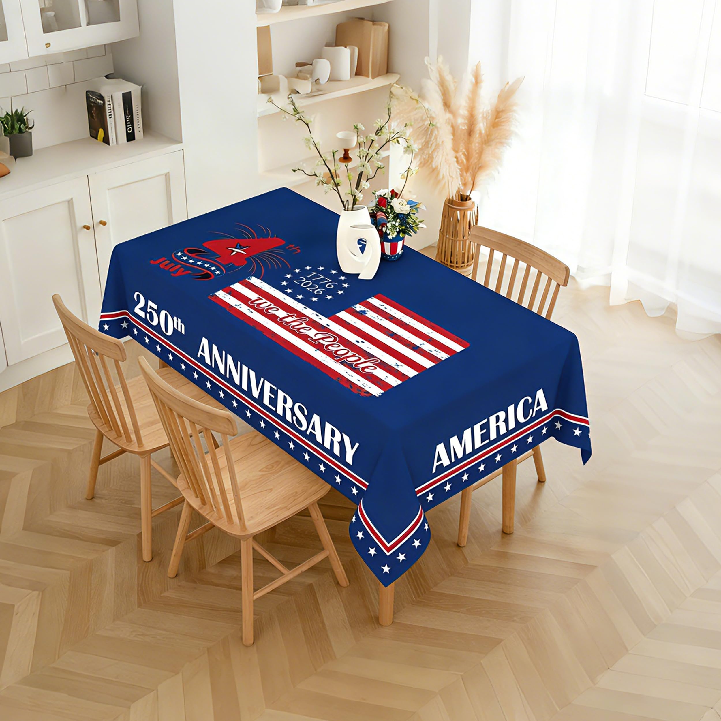 Toalha De Mesa 250º Aniversário 1776-2026 250 Anos De Liberdade - Carrefour