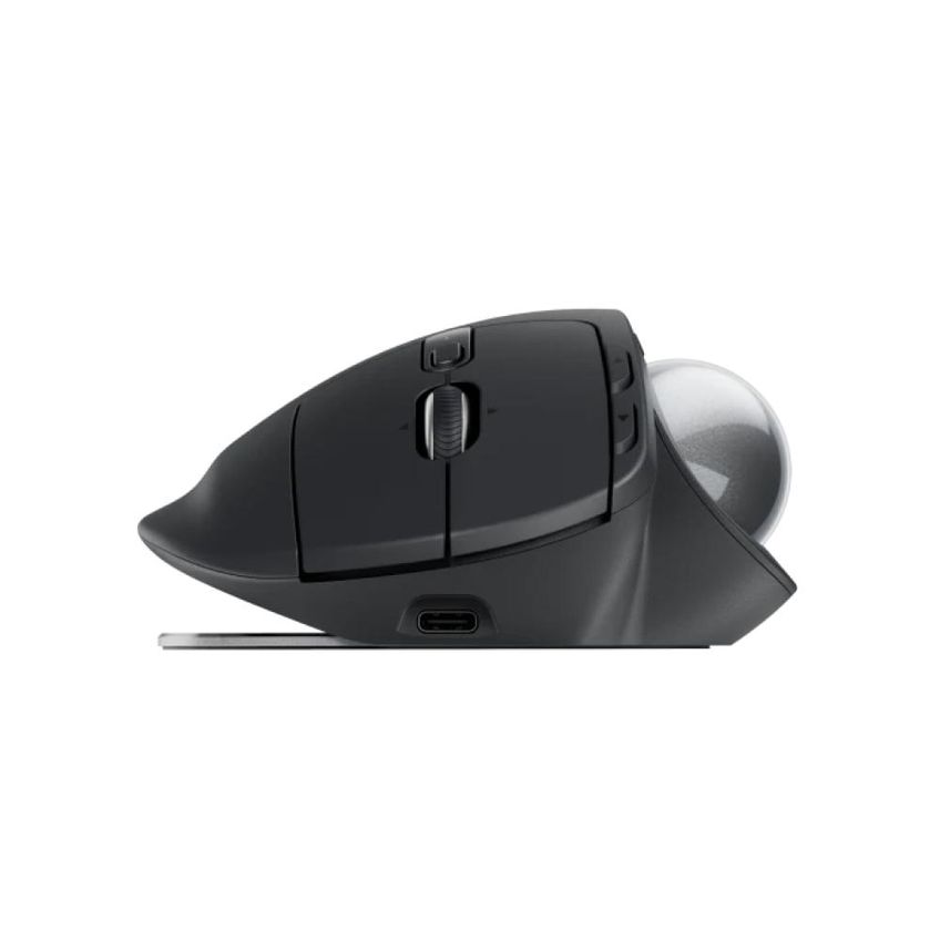 Mouse Logitech Mx Ergo S Trackball, Preto - imagem 3