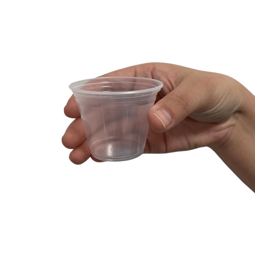 Copo Descartável 80ml Copaza Transparente Ps - Caixa Com 3.000 Unidades (30x100) - imagem 3