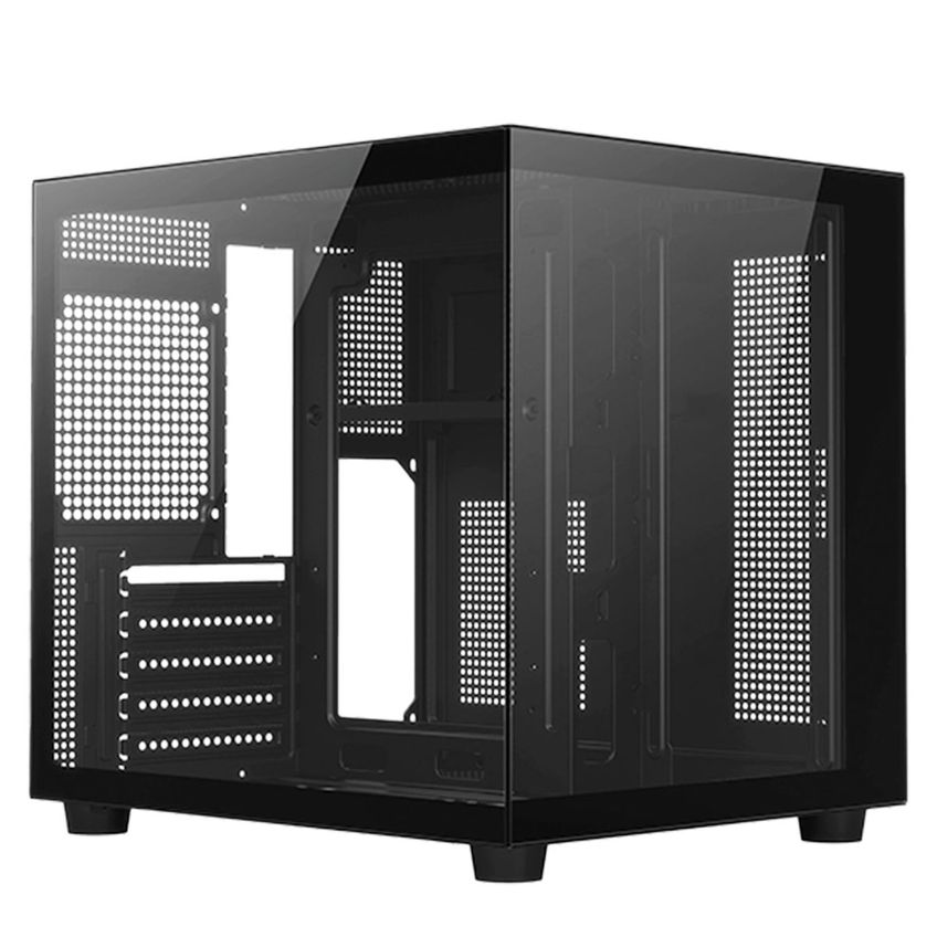 Gabinete Gamer Aquário C3tech Gaming Aquarius Mt-g720bk, Frontal E Lateral Em Vidro Temperado, Usb 3.0, Atx - Preto - imagem 5