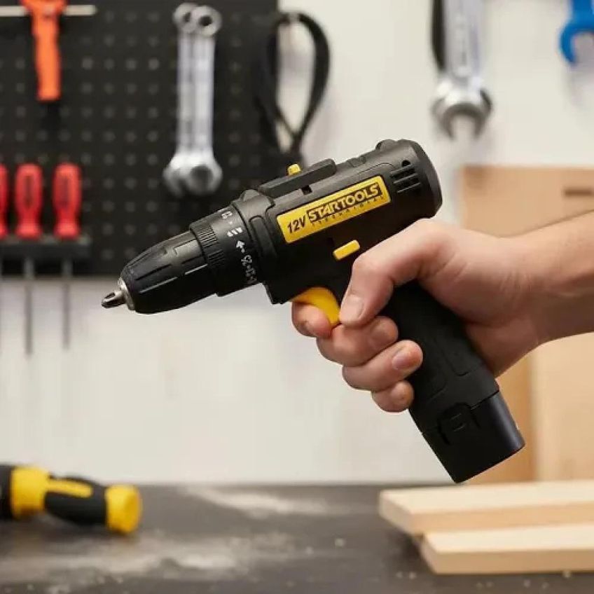 Parafusadeira E Furadeira Utibom 12v Startools Com Bateria Recarregável E Carregador Bivolt - imagem 4