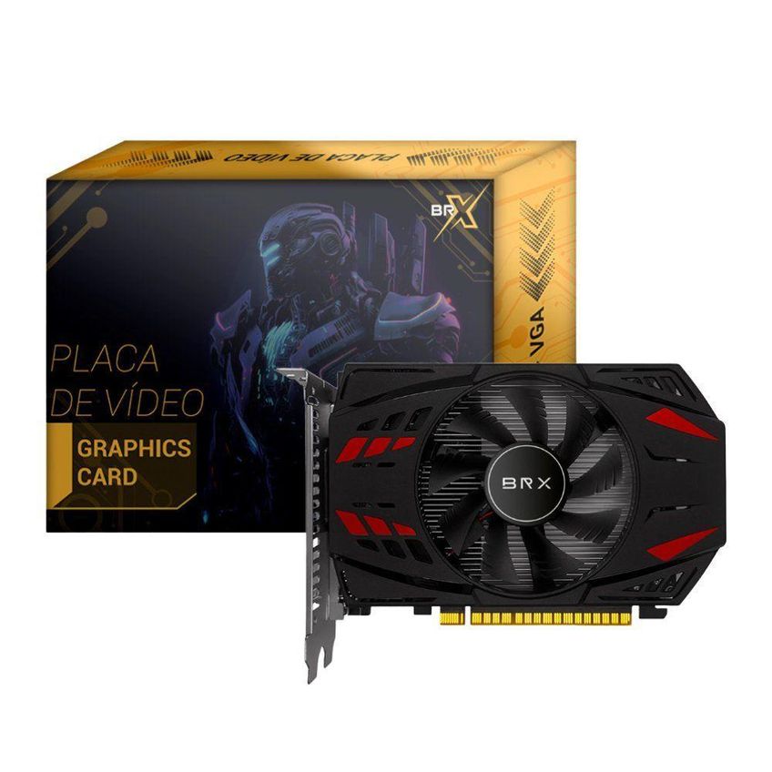 Placa De Vídeo Nvidia-GTX750-4G 4GB GDDR5 128Bit PCI Express 2.0 BR-X - imagem 3