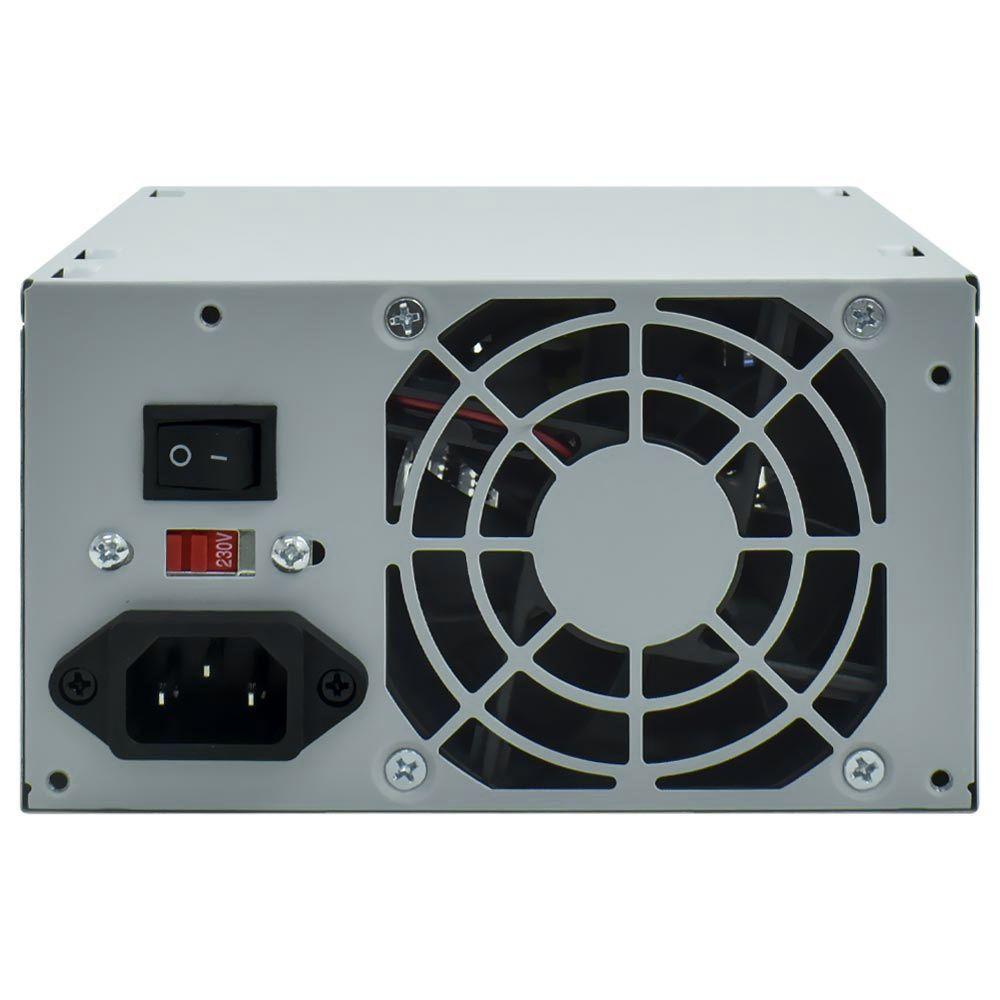 Fonte De Alimentação Mk-500wf 500w Não Modular Com Certificação 80 Plus Mtek