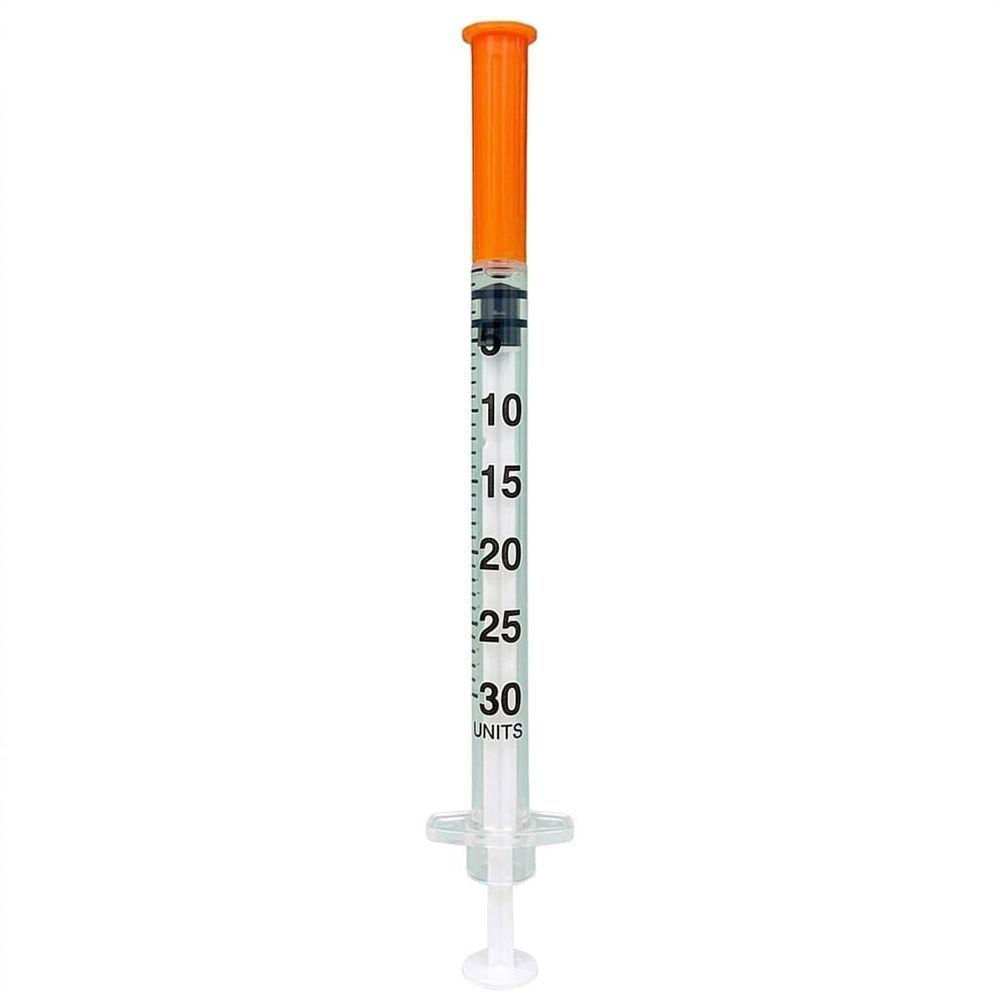 Seringa Para Insulina Embecta Ultra-fine U-100 Agulha 8mm 30g Capacidade 0,30ml 10 Unidades