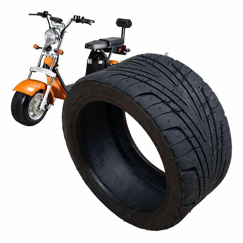 Pneu Para Scooter Elétrica X12 3000w 225-40-10 Aro 10 Borracha Reforçada Utimix - imagem 3