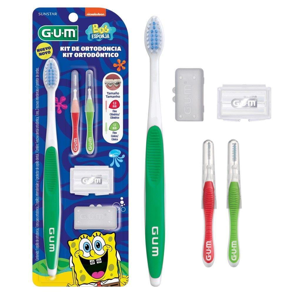 Encontraproduto.com.br - Kit Gum Ortodôntico Bob Esponja