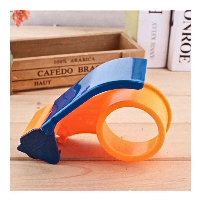 Cortador De Fita Adesiva Kapbom Ka-1234 Suporte Dispensador Para Rolos Padrão Azul - imagem 5
