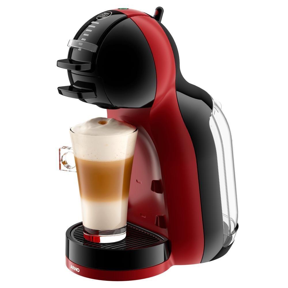 Encontraproduto.com.br - Máquina De Café Expresso Arno Mini 220v Preto/Vermelho