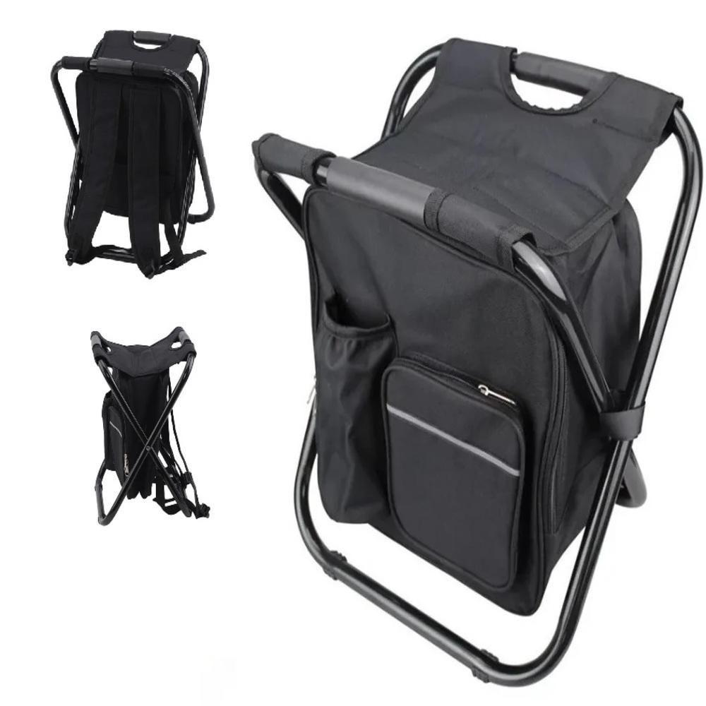Mochila Térmica 25l Com Banqueta Dobrável Para Camping E Lazer Em Tecido Oxford Yeet