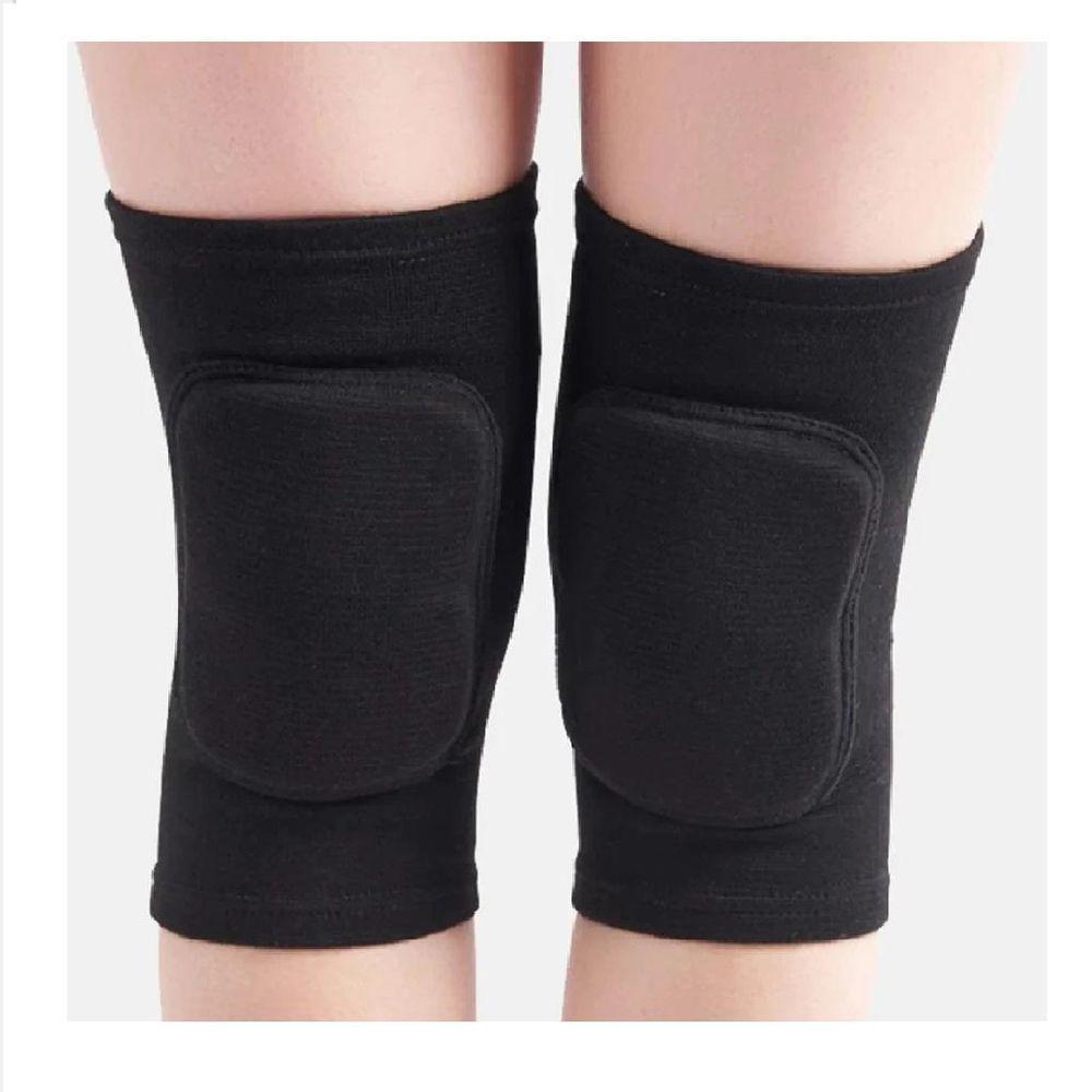 Joelheira Esportiva Anti Impacto Para Volei E Outros Esportes Preto Yeet