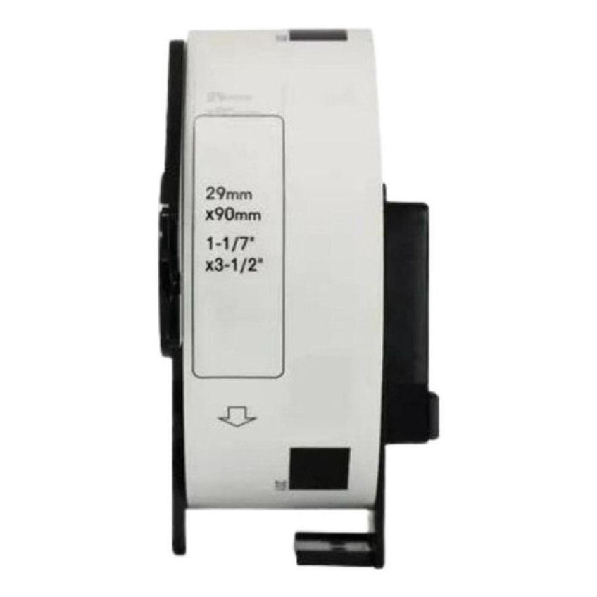 Rolo De Etiqueta Papel Brother Dk-1201 Compatível Impressoras Ql 29mm X 90mm 400 Unidades - imagem 2