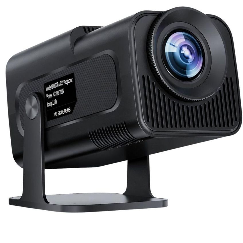 Mini Projetor Mdm Hy320 Full Hd 1080p Portátil Com 390 Ansi Lumens Preto - imagem 3