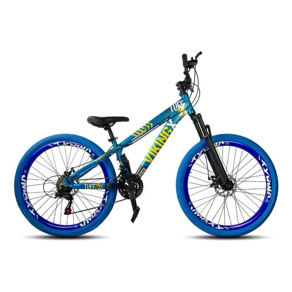 Bicicleta Tuff25 Mountain Bike Aro 26 Quadro Alumínio 21 Marchas