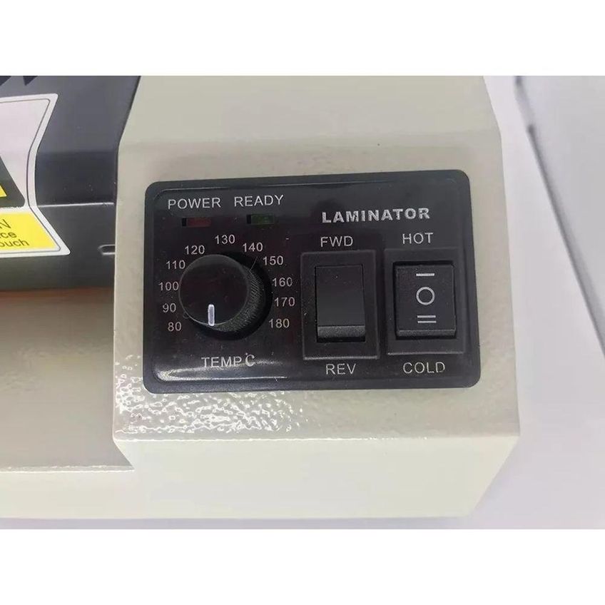 Plastificadora A3 8306.110-mt Laminadora 4 Rolos 33cm 110v Com Laminação Quente E Fria Motivate - imagem 2