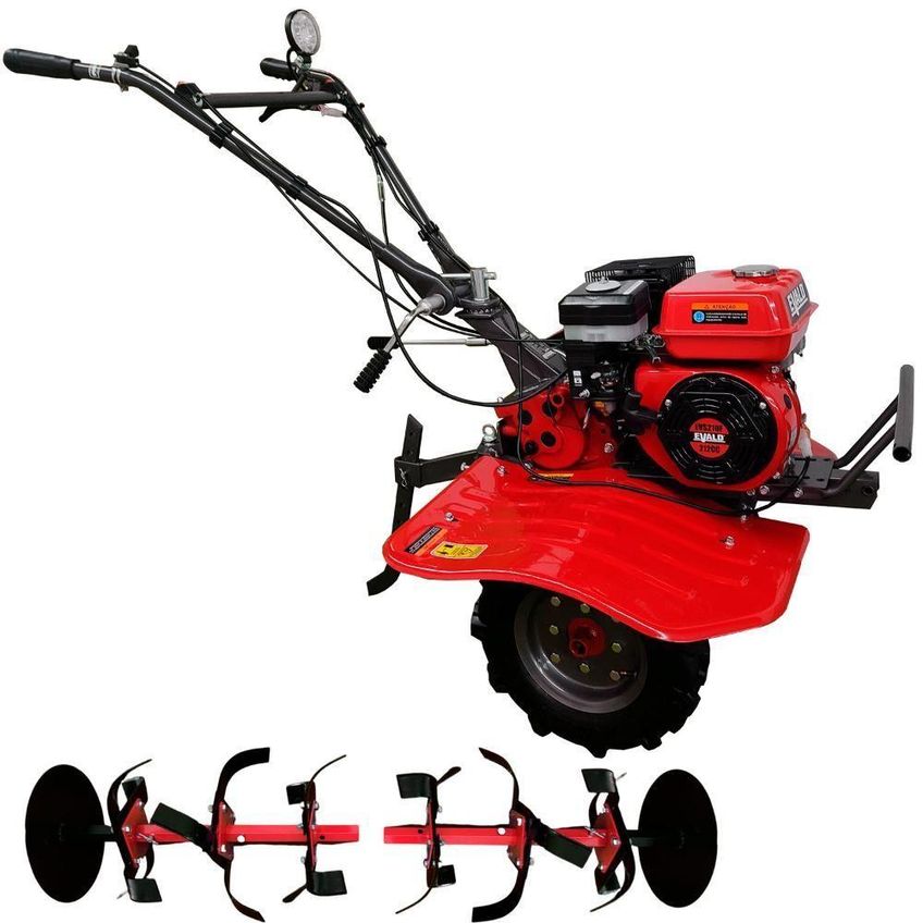 Motocultivador A Gasolina 4 Tempos Ev790r 7hp 212cc Para Uso Profissional Evald - imagem 4