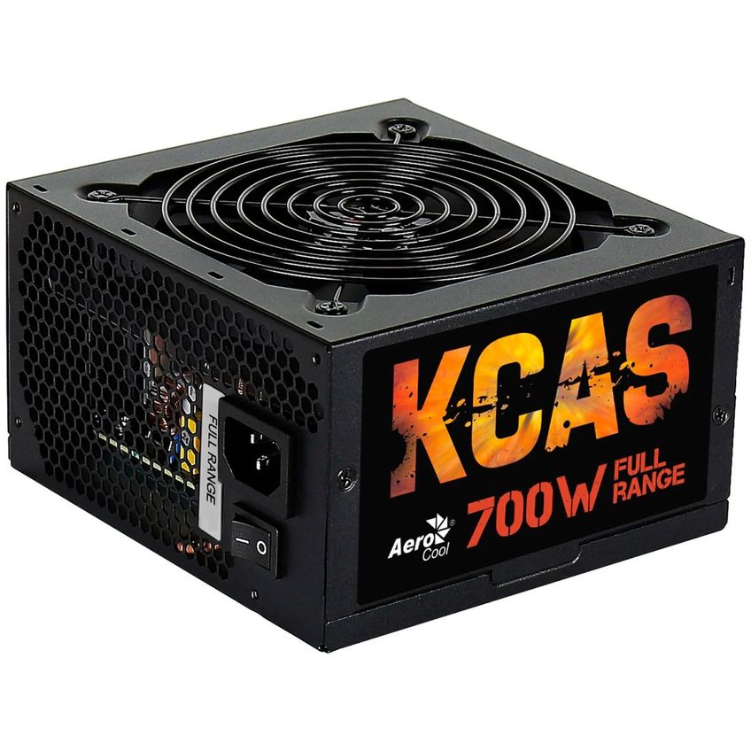Fonte Gamer Aerocool Kcas 700w Real, 80 Plus Bronze, Bivolt Automática, Pfc Ativo, Fan 120mm, Silenciosa - 79601 - imagem 2