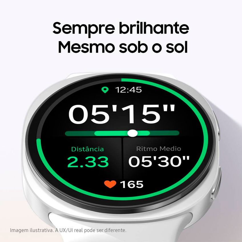 Smartwatch Galaxy Watch8 44mm Lte Tela Cristal Safira Gps Samsung - imagem 3