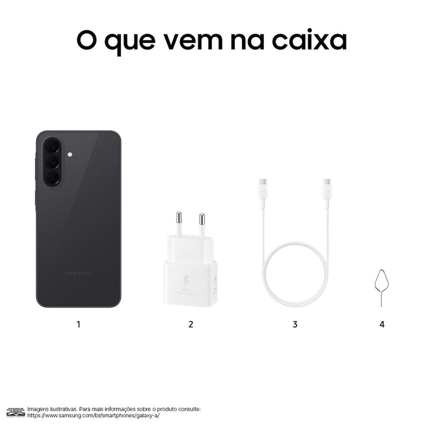Smartphone Galaxy A37 5g Tela 6.7 128gb Câmera 50mp Samsung - imagem 5