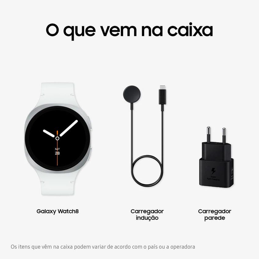 Smartwatch Galaxy Watch8 40mm Lte Tela Cristal Safira Gps Samsung - imagem 3