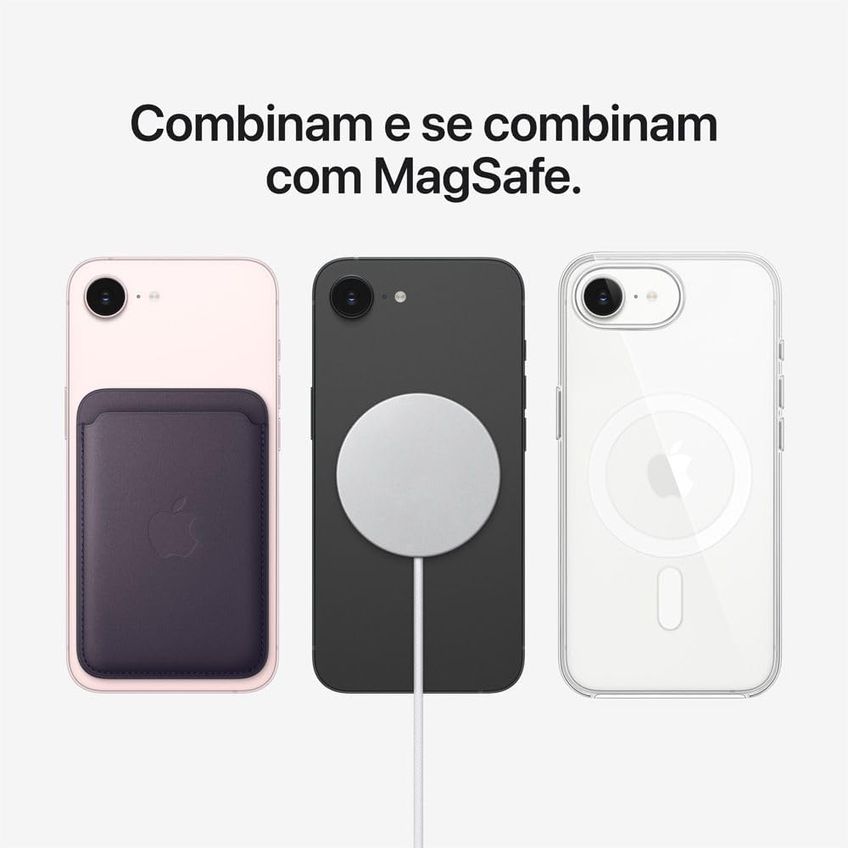 Apple Iphone 17e 256gb Branco 6,1" 48MP IOS 5G - imagem 3