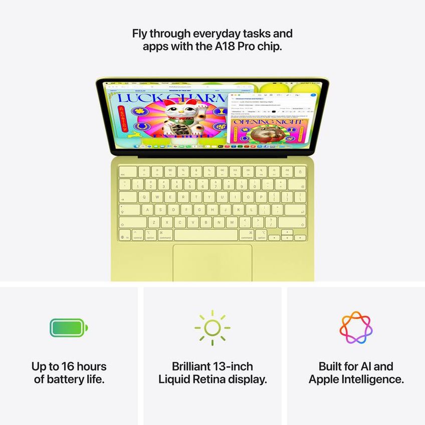 Macbook Neo 13 Pol A18 Pro 6 Core Cpu 5 Core Gpu 8gb Memoria 256gb
