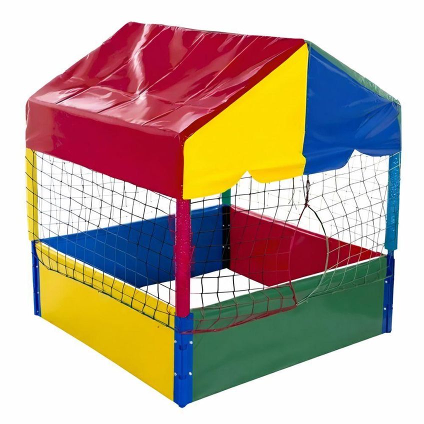 Kit Pula 2,30m Piscina De Bolinhas Escorregador Gangorra Rotoplay - imagem 5
