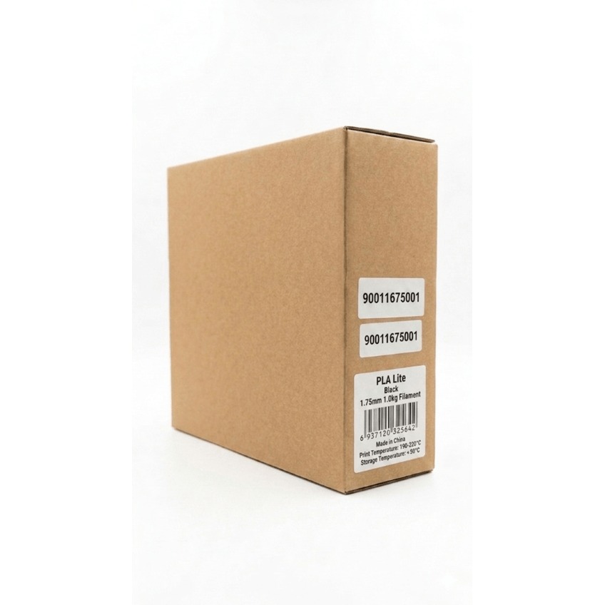 Filamento Pla Lite Preto 1kg 1.75mm Flashforge Impressora 3d - imagem 2
